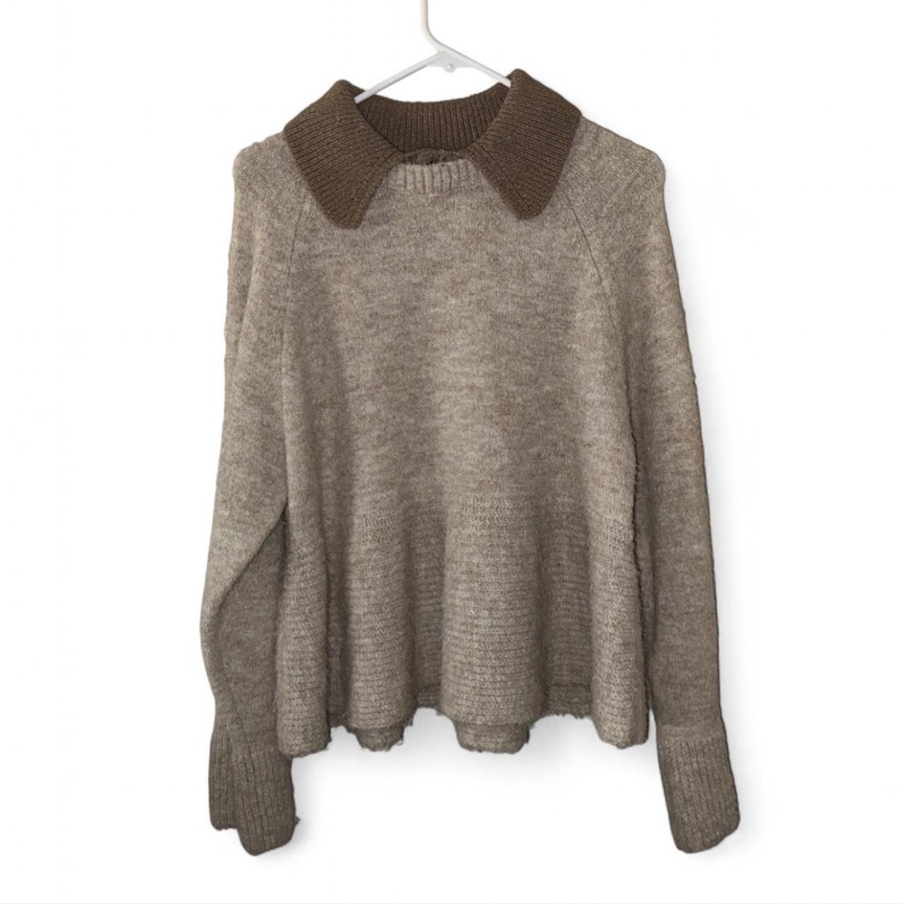 Collared Knit Sweater